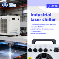 Refroidisseur d'air industriel haute puissance 0,6 CV pour équipement laser et broches JL5200 Pompe Blue Penguin