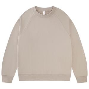 Sweat-shirt pull-over noir unisexe broderie de logo personnalisé vêtements de détente confortables - Product Image 1