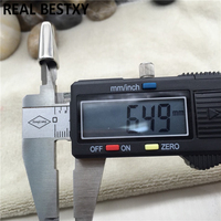 Mode 316L acier inoxydable connecteurs breloques homard fermoir ajustement plat en cuir Bracelet fabrication de bijoux bricolage résultats en gros