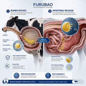 Premiscela Composta Protetta dal Rumen per Mucche in Transizione: Previene la Chetosi e il Fegato Grasso, Migliora la Resa del Latte e la Riproduzione nel Bestiame - Product Image 4
