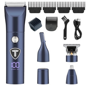 Tagliacapelli Elettrico Portatile <span class=keywords><strong>Professionale</strong></span> Senza Fili per Auto, Camper, Nuovo Modello, Ricarica USB, per <span class=keywords><strong>Barba</strong></span>, Uso Domestico <span class=keywords><strong>e</strong></span> Esterno - Product Image 6