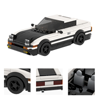 Voitures de ville MOC, collection de voitures RC, modèle de voiture en plastique, ensembles de blocs de construction, cadeau pour enfants, jouets MOC4240