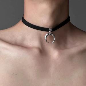 New Modular Customizable Layered <b>Cross</b> <b>Choker</b> Underground Style Accessory Necklace for Alternative Teens Women Street Style Gift - Product Image 5