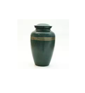 Nueva llegada directa del proveedor indio Urna de cremación para adultos de latón Estilo americano Venta al por mayor Suministros funerarios de metal para cenizas humanas - Product Image 3