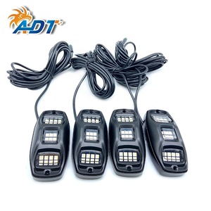 ไฟใต้ท้องรถยนต์ ADT 2022 ความสว่างสูงพิเศษ RGBW ควบคุมผ่านแอพ RF 12V 24V ชุดไฟ LED 4/6/8/12 ชุด สำหรับรถออฟโรดและรถบรรทุก - Product Image 2
