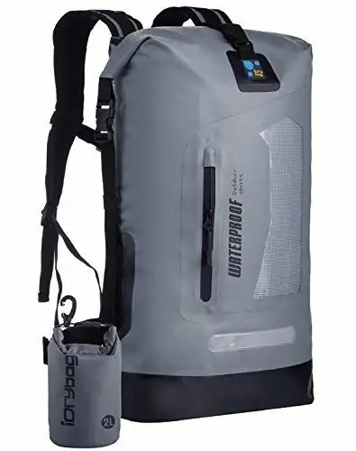 Big capacity anti-theft business waterproof dry bag backpack with pockets