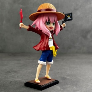 Figura de PVC de <span class=keywords><strong>Anime</strong></span> de Anya COS Luffy de 18 cm, Versión Linda, Figura de Acción, Colección <span class=keywords><strong>Spy</strong></span> <span class=keywords><strong>X</strong></span> <span class=keywords><strong>Family</strong></span>, Modelo de Regalo - Product Image 3
