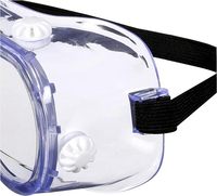 Lunettes de protection intégrales Yulin pour usage scolaire, vente directe usine, 4 trous, transparentes, anti-éclaboussures, anti-buée
