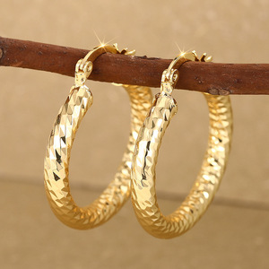 Orecchini in Metallo con Motivo a Diamante per Donne, Gioielli Chic e di Tendenza - Product Image 6