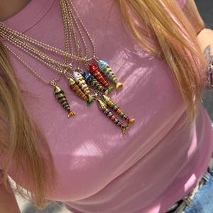 Prix de gros Ocean Style Europe Amérique Pendentif Hip Hop Poisson Design Gothique Dangle Fashion Pendentif Colliers pour Halloween - Product Image 2