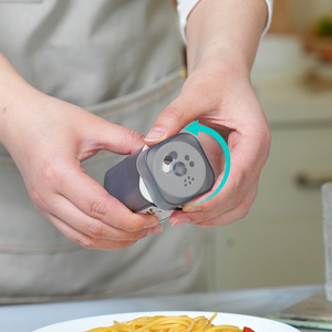 Nhiệm Vụ Nặng Nề Từ Nhựa Gia Vị Jar Modular Tổ Chức Gia Vị Bộ Lưu Trữ Với 3 Lỗ Shaker Nắp Cho Nhà Bếp Tủ Lạnh - Product Image 4