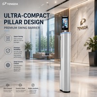 Torniquete Dinámico con Reconocimiento Facial, Sistema de Control de Acceso Inteligente con Sistema Operativo Android, Barrera de Seguridad para Peatones
