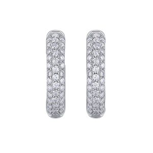 Wholesale 18K Gold Plated 925 Sterling Silver VVS Moissanite <b>Halo</b> Stud <b>Earrings</b> Classic Fine Bridal Wedding Jewelry Elegant Gift - Product Image 4
