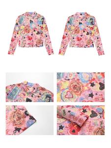 Blusas <span class=keywords><strong>de</strong></span> malla sexy <span class=keywords><strong>de</strong></span> <span class=keywords><strong>manga</strong></span> <span class=keywords><strong>larga</strong></span> para mujer, ropa <span class=keywords><strong>de</strong></span> moda, cuellos <span class=keywords><strong>de</strong></span> <span class=keywords><strong>tortuga</strong></span>, transparentes, fruncidas, tops para salir, conjuntos ajustados - Product Image 5