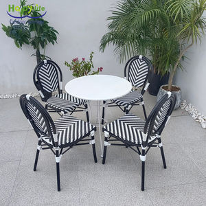 Silla de exterior de ratán francés de aluminio duradero para muebles Happy Life, muchas opciones para terraza, jardín, parque, cocina, taller de Villa - Product Image 2