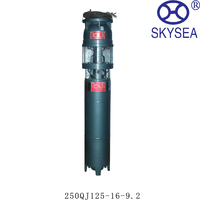 Pompa Submersible Tekanan Tinggi Seri QJ dari Baja Tahan Karat dengan Impeller Tahan Aus untuk Ekstraksi Air Tanah Dalam OEM