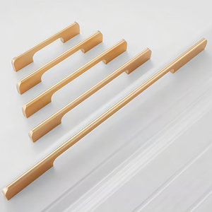 Nhà bếp nhôm hợp kim ngăn kéo xử lý Tủ Ngăn Kéo knobs đồ nội thất tủ kéo cửa xử lý cho tủ quần áo - Product Image 4