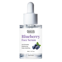 Serum Wajah Anti Penuaan Blueberry untuk Melembapkan Kulit Mengurangi Kerutan untuk Semua Jenis Kulit