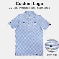 Camisetas Polo de Golf Personalizadas, Holgadas, Informales, Cómodas, para Actividades al Aire Libre, con Estampado por Sublimación