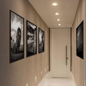 Éclairage décoratif <span class=keywords><strong>vert</strong></span> jeunesse 6W 9W 12W LED ronde panneau de verre mince éclairage plafonnier LED encastré bord verre Downlight - Product Image 6