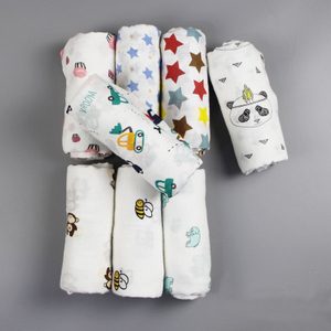 Couvertures de bébé <span class=keywords><strong>En</strong></span> Coton Doux Wrap Alimentation Burp Bébé <span class=keywords><strong>Couverture</strong></span> <span class=keywords><strong>En</strong></span> <span class=keywords><strong>Mousseline</strong></span> - Product Image 4