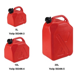 Bidon en plastique de 20 L, jerrycan en HDPE, réservoir de carburant portable <span class=keywords><strong>pour</strong></span> essence, jerrycan - Product Image 2