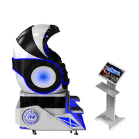 Chaise VR 9D, simulateur de réalité virtuelle, machine de jeu de cinéma VR, équipement de franchise pour parc VR, équipement d'amusement