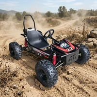 Venta Directa de Fábrica, Go-Kart Todoterreno Fácil de Conducir con Pedal de Arranque Manual para Niños y Adultos, con Frenos de Disco Hidráulicos para Bangladesh