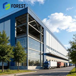 Centro de Distribución Avanzado con Estructura de Acero Galvanizado, Parque Logístico, Almacén - Product Image 1