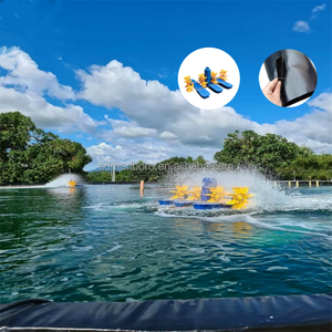 Geomembrana de granja de peces Geomembrana compuesta Hdpe Precio de fábrica Geomembranas agrícolas para piscicultura - Product Image 5