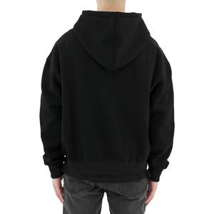 Sudadera con Capucha y Cremallera al por Mayor, Manga Larga, Logotipo Personalizado, Cremallera con Letras, Sudadera Holgada de Corte Cuadrado - Product Image 3