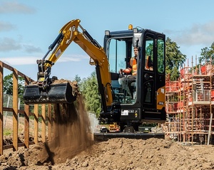 Miniexcavadora Sany SY18C de 1.8 Toneladas, Excavadora Compacta con Motor Yanmar, Orugas Retráctiles, Sistema Hidráulico Auxiliar, Microexcavadora Lista para Exportación - Product Image 2