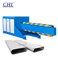 Machine automatique de formage et de fabrication de conduits ovales, haute puissance 18,5 kW, avec moteur et pompe, contrôle PLC - Offre Spéciale