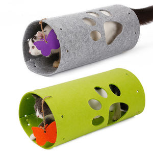 Juguetes de túnel de fieltro para gatos, túnel de empalme para gatos, canal de juego para gatos, rompecabezas de dragón rodante, Dg juguete, suministros para mascotas - Product Image 3