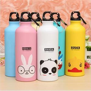 Seaygift Bán Buôn 500Ml Cá Nhân Thỏ/Sư Tử/Vịt/Deer//Voi/Panda Trẻ Em Động Vật Nhôm Thể Thao Uống Wate Chai - Product Image 4