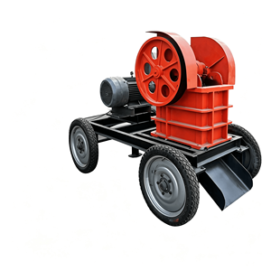 Concasseur à mâchoires mobile de petite taille à moteur diesel pour l'exploitation minière hors réseau, la métallurgie et le traitement <span class=keywords><strong>des</strong></span> matériaux de construction - Product Image 1