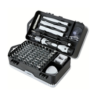 Kit de tournevis 115-en-1 - Trousse à outils multifonctionnelle pour la réparation et le démontage d'ordinateurs, téléphones, horloges et montres