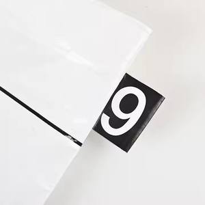 OEM/ODM sac marin personnalisé en nylon laminé écologique fermeture à glissière épaule poignée logo personnalisé tissu réutilisable promotionnel - Product Image 5