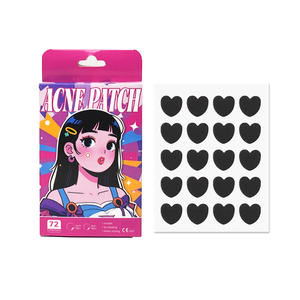 Cerotti Idrocolloidali a Forma di Cuore per Acne, Adesivi Ultra-Sottili Invisibili per la Cura Quotidiana dell'Acne e la Prevenzione delle Cicatrici - Product Image 1