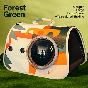 बड़ी लक्जरी शैली ऑक्फोर्ड फैशन पोर्टेबल कैरियर ठोस पैटर्न कुत्ते बिल्ली पर्यावरण पर्यावरण अनुकूल बैकपैक फोल्डेबल कंधे आउटडोर उपयोग - Product Image 6