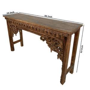 Mesa Consola de Madera Curvada a Mano de Estilo Vintage, Producto Principal de Fábrica Mayorista de Alta Calidad, Venta al Por Mayor - Product Image 5