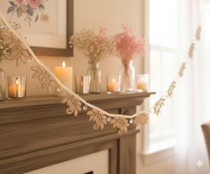 Embellecedor de encaje de cristal de diamantes de imitación elegante de fabricación india perfecto para coser o para novia y fiesta disponible para la venta - Product Image 2