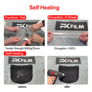 ฟิล์มใสกันรอยขีดข่วน ป้องกันทราย ความหนา 8.5 มิล คุณภาพพรีเมียม สำหรับปกป้องสีรถยนต์ - Product Image 5