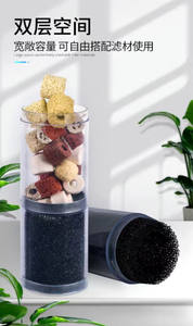 ปั๊มกรองปลา 5 in 1 แยกของแห้งและของเปียก พร้อมอุปกรณ์กรองเก็บมูลสัตว์ เสียงเบา สำหรับทำความสะอาดตู้ปลา ห้องนั่งเล่น ถุงพลาสติก - Product Image 6