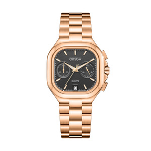 Montre multifonctionnelle carrée Parrot - Montre de luxe pour homme avec calendrier - Vente en gros d'usine Montre à quartz - Product Image 2