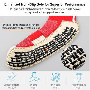 Calcetines <span class=keywords><strong>de</strong></span> Fútbol Antideslizantes Personalizados, Calcetines Deportivos Gruesos para Hombre, Calcetines <span class=keywords><strong>de</strong></span> Fútbol con Agarre - Product Image 4