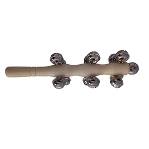 Campanas de trineo con mango de madera, campanas de sonido vibrante con mango, sonajero, juguetes musicales, instrumento de percusión para educación temprana - Product Image 6