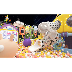 Zachte speeltuin pretpark kinderspeeltoestellen binnen speeltuin zachte speelset ondeugende kasteel winkelstraat aanpasbaar - Product Image 3