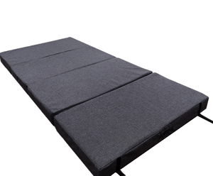 Gấp Nhật Bản futon giường nệm gấp <span class=keywords><strong>sofa</strong></span> 4 "bọt Nệm tppper, di động đánh giường với có thể tháo rời & có thể giặt Bìa - Product Image 4