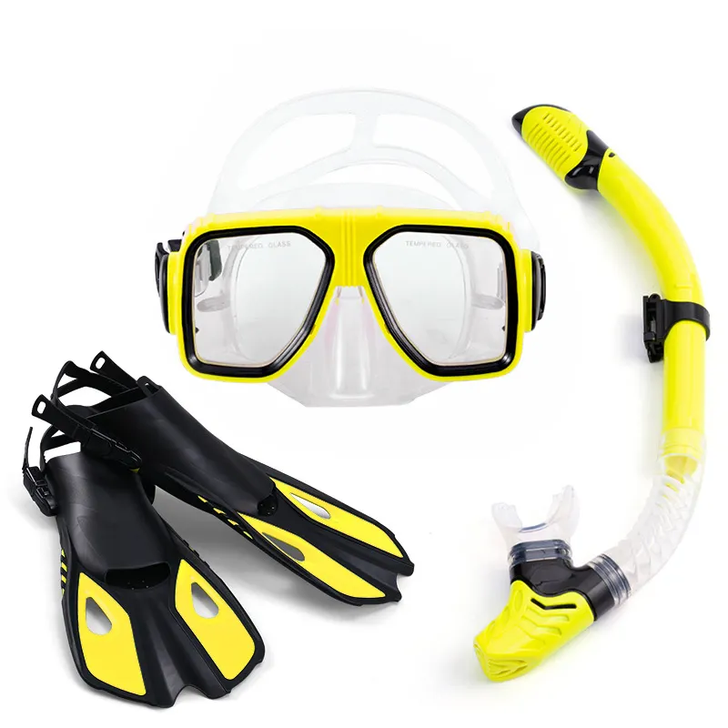 2023 yeni dalış seti dalış gözlük dalış ekipmanları dalış yüzgeçleri dalış yüzgeçleri ile dişli seti set